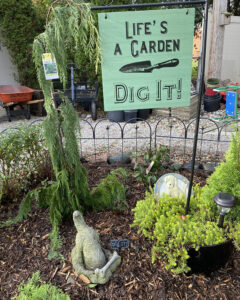garden sign